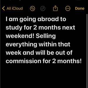 Please purchase soon! Everything will be going on hold for the summer